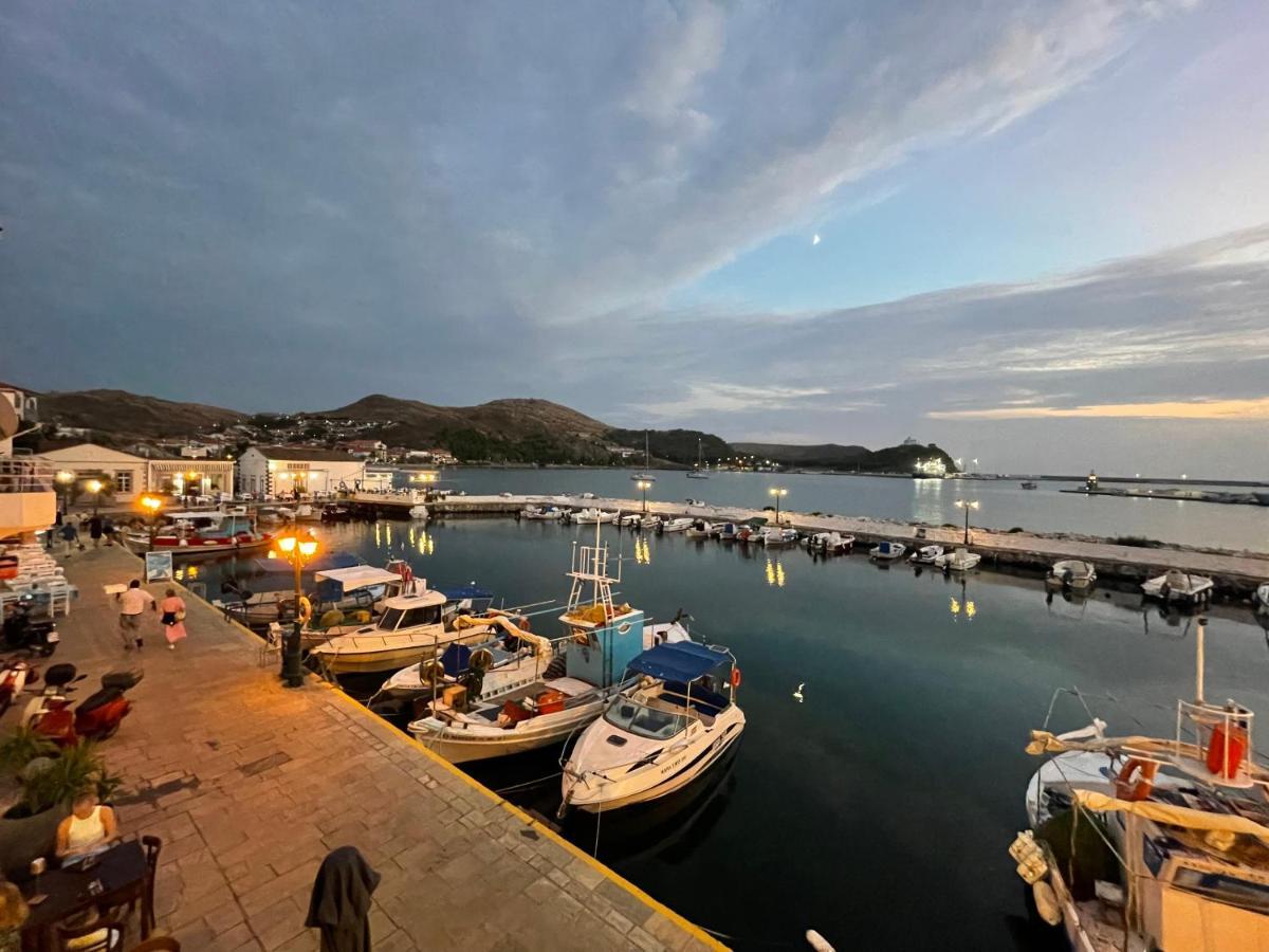 «Αγναντιο L» Δωμάτιο Με Μοναδική Θέα! Myrina Dış mekan fotoğraf
